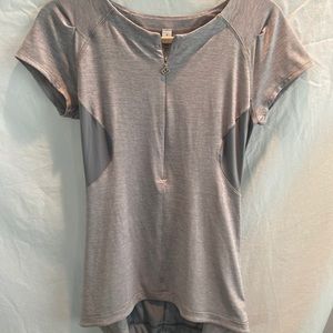 Lululemon Grey Presta Bike Jersey NWT